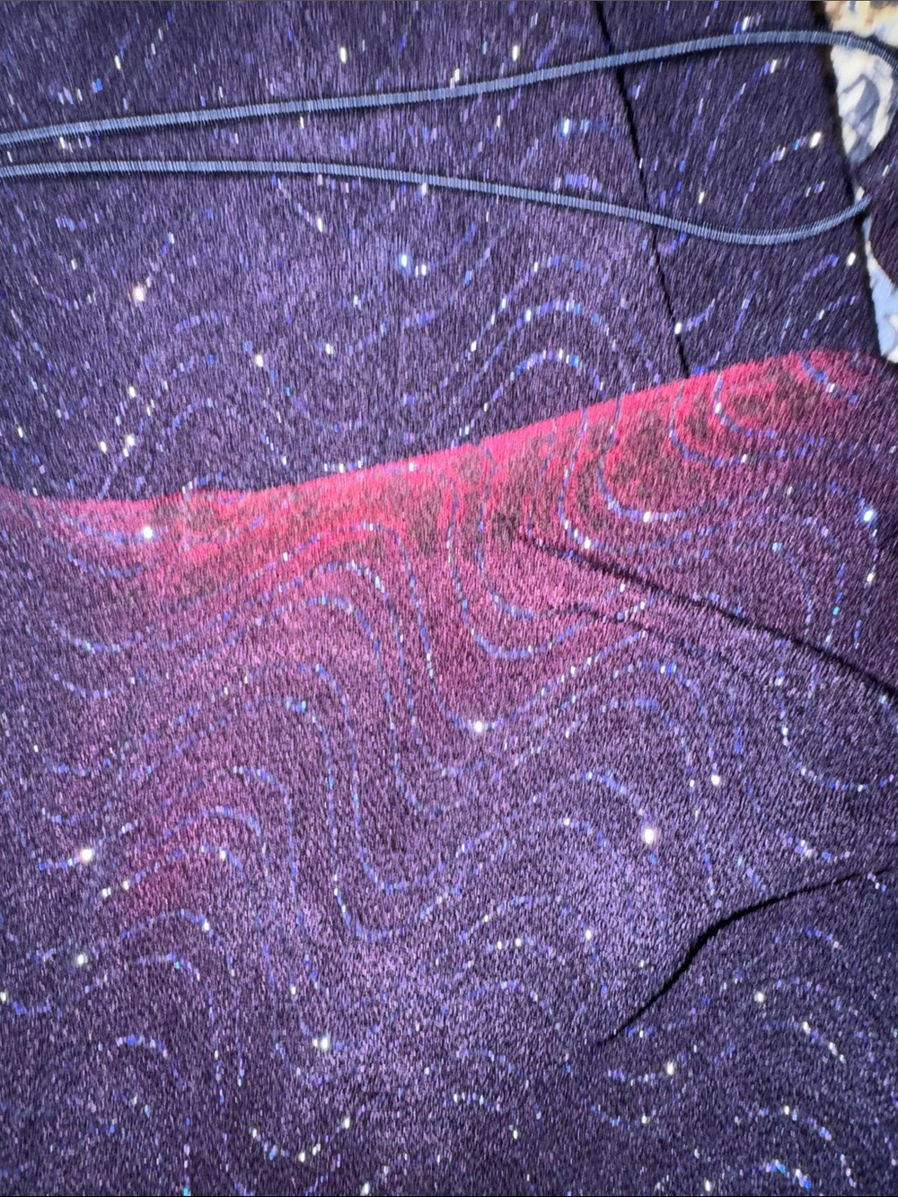 VTG 90’s Y2K Byer Too! Navy Blue Sparkling One-Shoulder Formal Prom Dress Medium - Picture 12 of 12